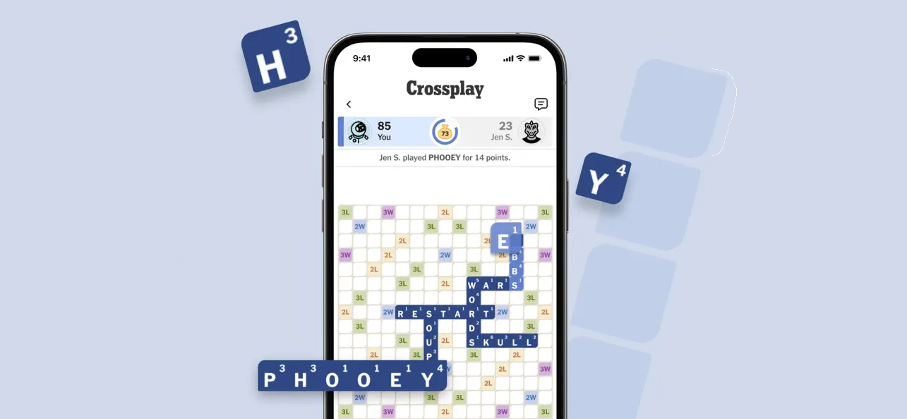 NYT Games’ Scrabble-like game Crossplay is a dream come true
