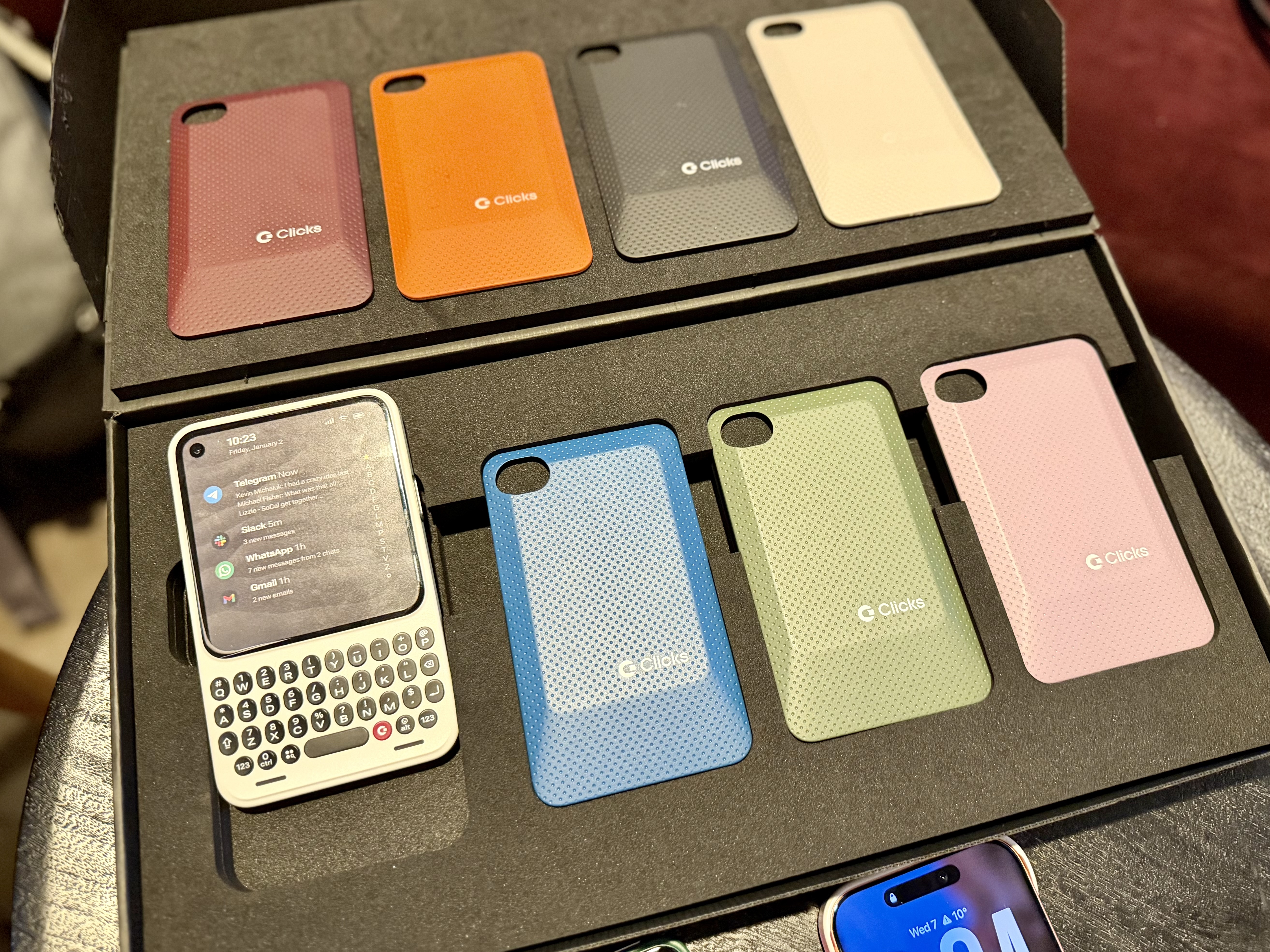 Hands-on with a prototype of Clicks’ Communicator, a new BlackBerry-like smartphone